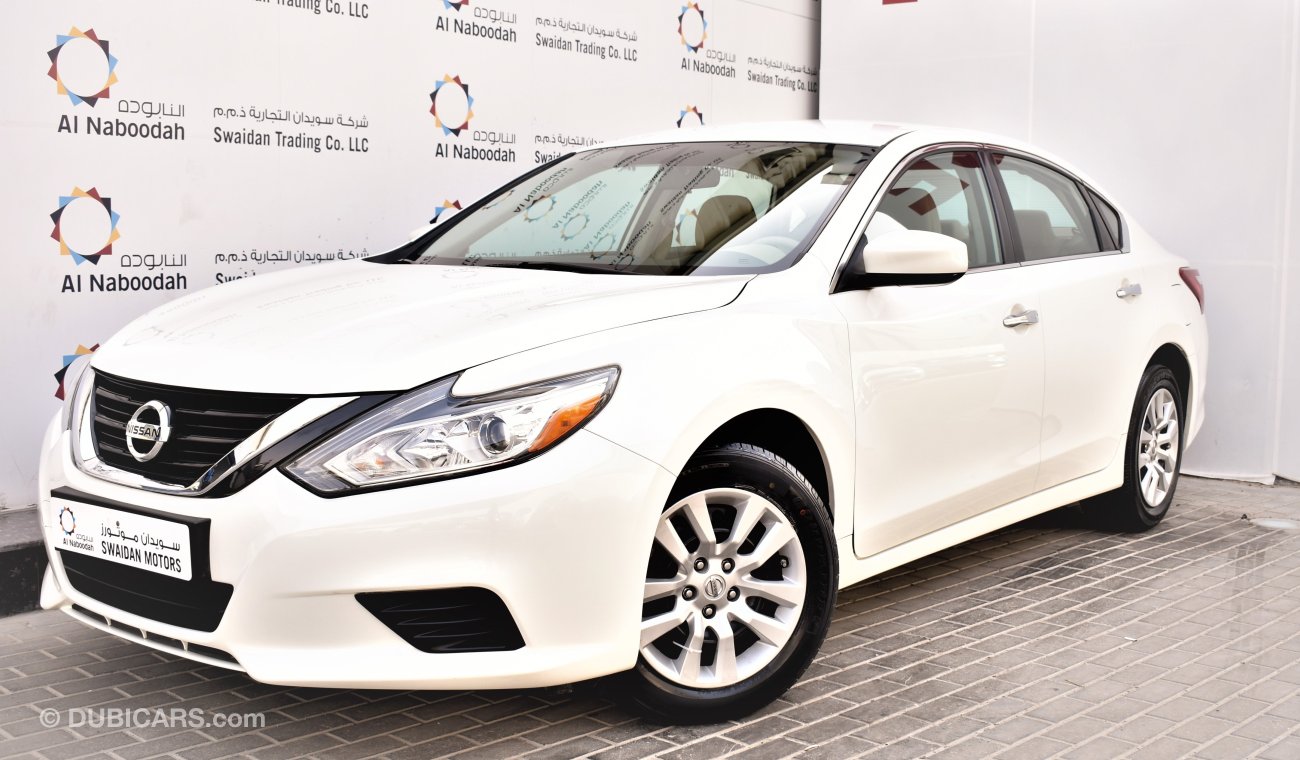 Nissan Altima 2.5L S 2017 GCC SPECS DEALER WARRANTY