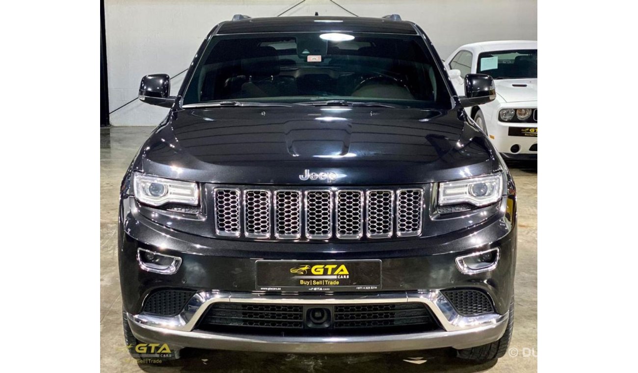 جيب شيروكي 2015 Jeep Grand Cherokee Summit 5.7 V8, Warranty, Full Service History, Excellent Condition, GCC