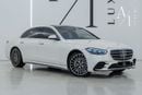 Mercedes Benz S500 4MATIC 3.0L 2021 Mercedes S500, Full Option, Diamond Seats, Excellent Condition, European Specs