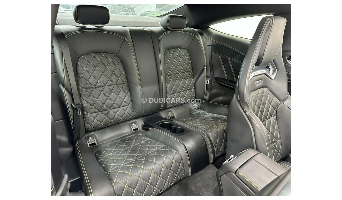 Mercedes-Benz C 63 Coupe 2017 Mercedes Benz C63s AMG, May 2024 AAA Warranty, Service History, Full Options, Low Kms, GCC