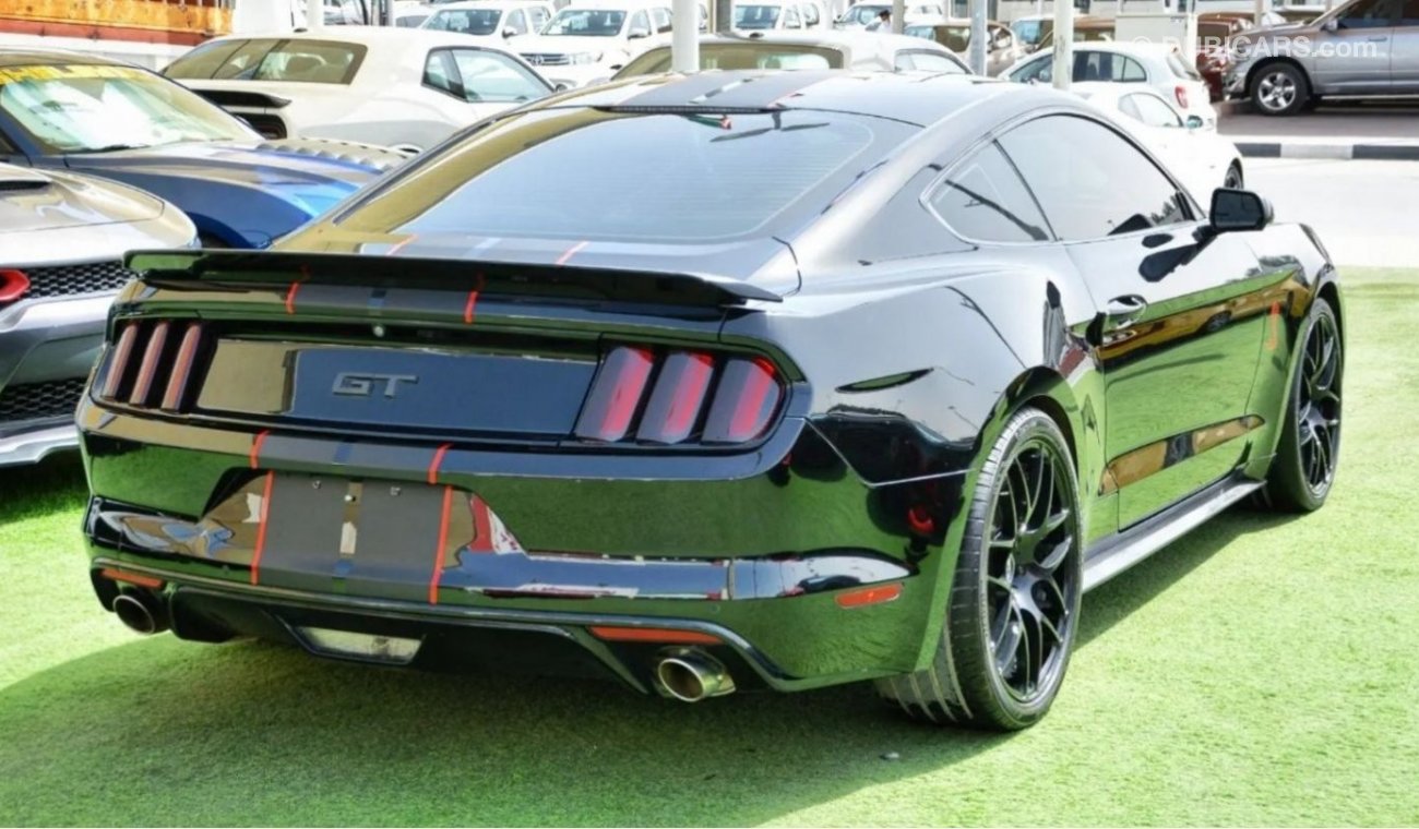 فورد موستانج SOLD!!!Mustang GT V8 5.0L 2016/ ROUSH Exhaust/ Leather interior/ Very Good Condition