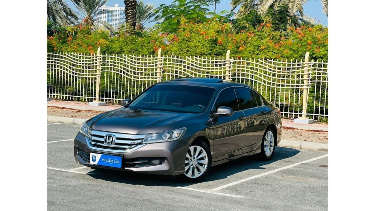 Honda Accord EX AGENCY MAINTAINED || HONDA ACCORD 2.4 V4 FWD || ORIGNAL PAINT || FULL OPTION || 0%DP || GCC