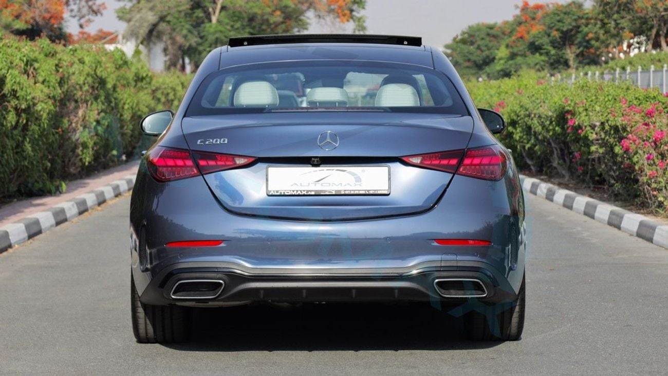 مرسيدس بنز C 200 AMG Premium EQ Boost 1.5L RWD 2026 GCC 0Km With 2 Years Unlimited Mileage Warranty @Official Dealer