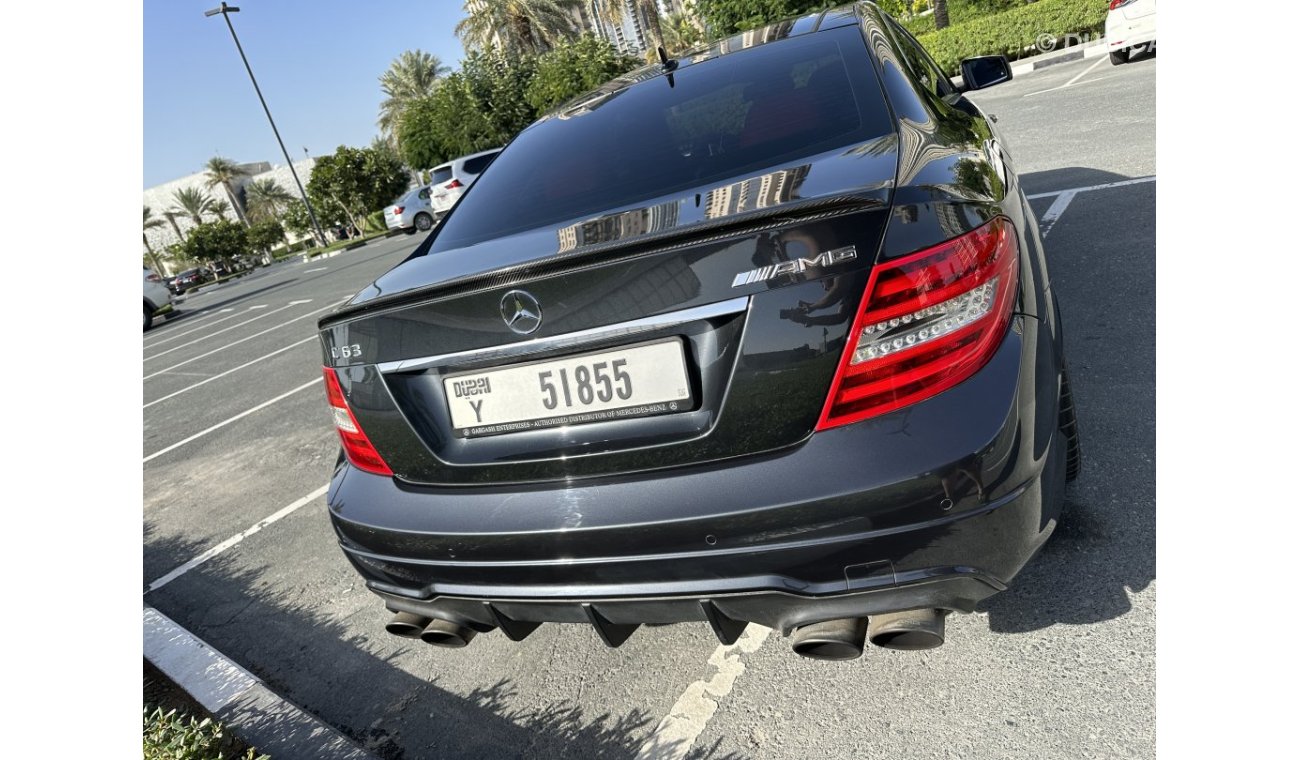 Mercedes-Benz C 63 Coupe AMG P31 - 2013 - GCC - FULLY LOADED - EXCELLENT CONDITION