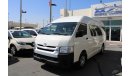 Toyota Hiace ACCIDENTS FREE - ORIGINAL PAINT - GCC - MANUAL GEAR - HIGH ROOF