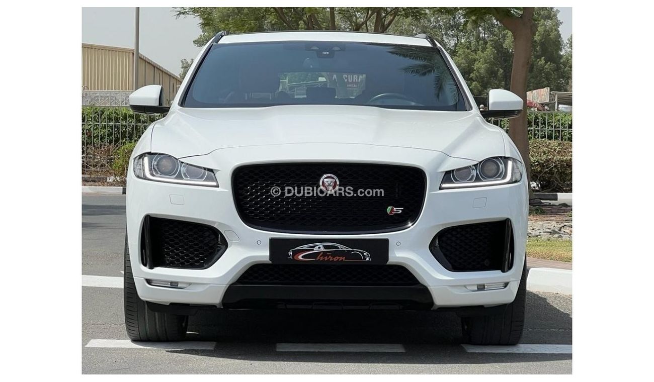 Jaguar F Pace JAGUAR F PACE S 2017 GCC V6 3.0L FULL OPTIONE FULL AGENCY SERVICE HISTORY ORIGINAL P