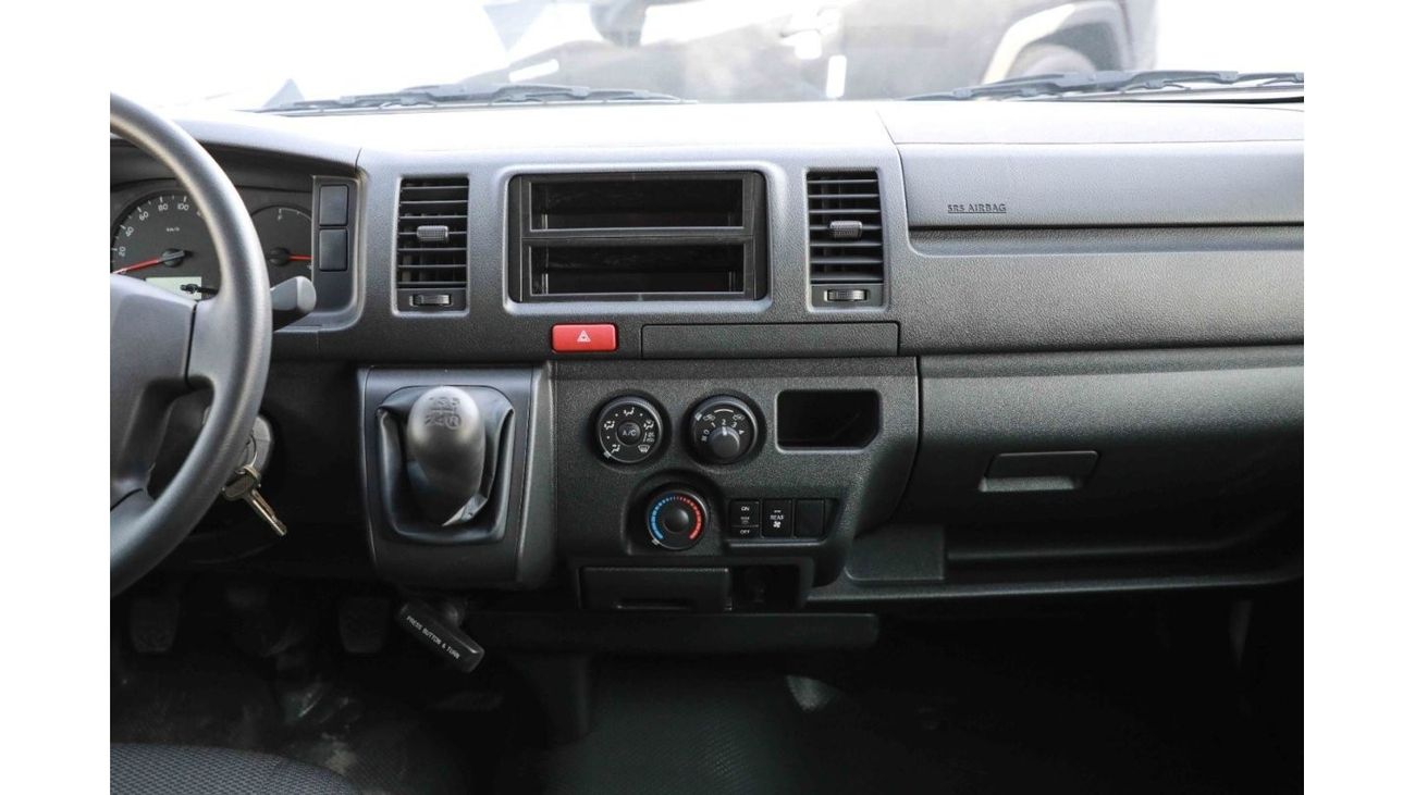 Toyota Hiace 2024 Toyota Hiace 2.5 15str Standard Roof - White inside Dark Grey | Export Only