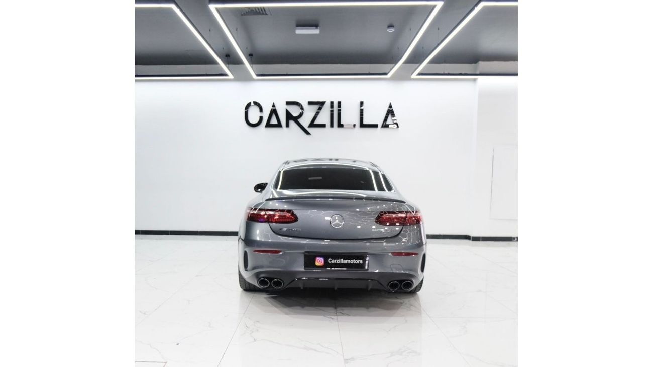 مرسيدس بنز كوبيه E 53 GCC-Just Like Brand New Car-Warranty Valid till 2027