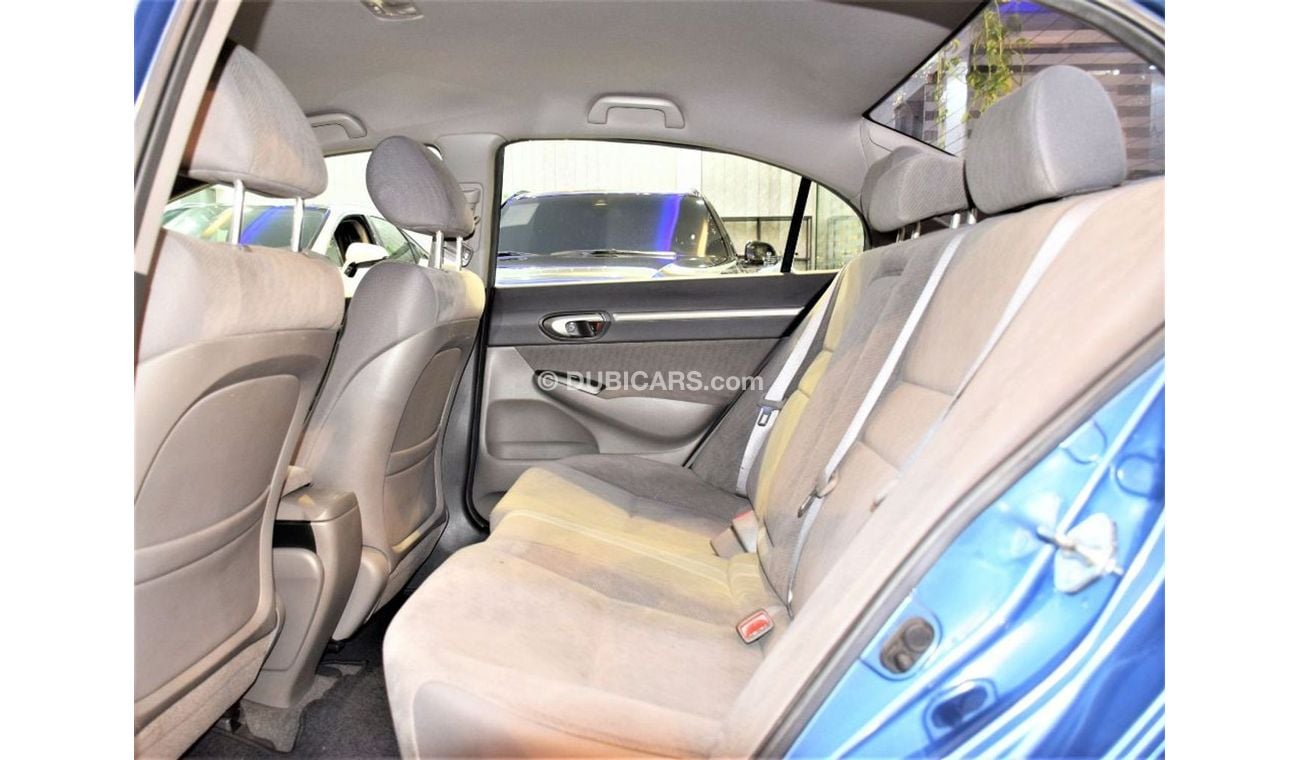 Honda Civic AMAZING Honda Civic 1.8 i-VTEC 2010 Model Blue Color GCC Specs