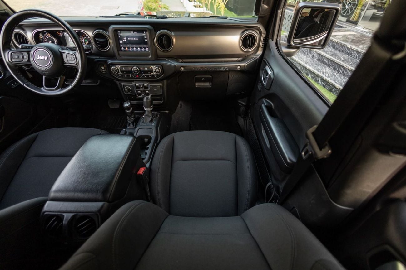 Jeep Wrangler Unlimited Jeep Wrangler Unlimited Sport 2021 GCC | Agency Warranty | Service Contract