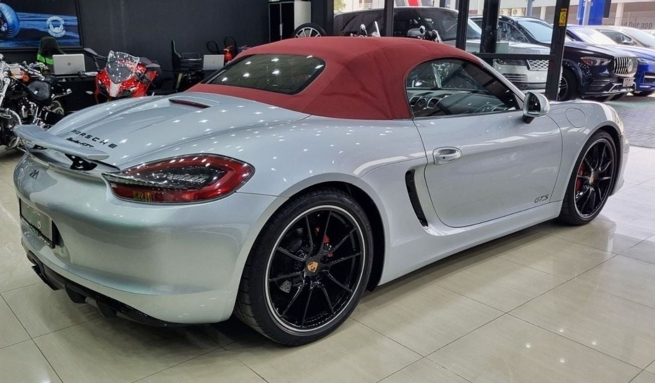 Porsche 718 Boxster PORSCHE BOXSTER GTS 2015 GCC IN IMMACULATE CONDITION WITH ONLY 70K KM FOR 165K AED