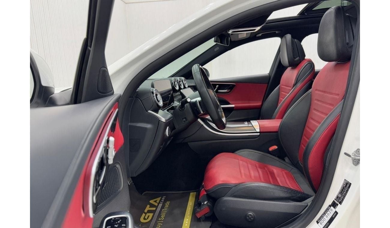 Mercedes-Benz C 200 Premium 1.5L 2023 Mercedes Benz C200 AMG Premium, Feb 2028 Mercedes Warranty + Service Pack, Low Kms