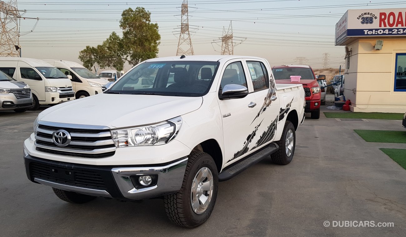 تويوتا هيلوكس TOYOTA HILUX 2.4L 4X4 D/C A/T DSL