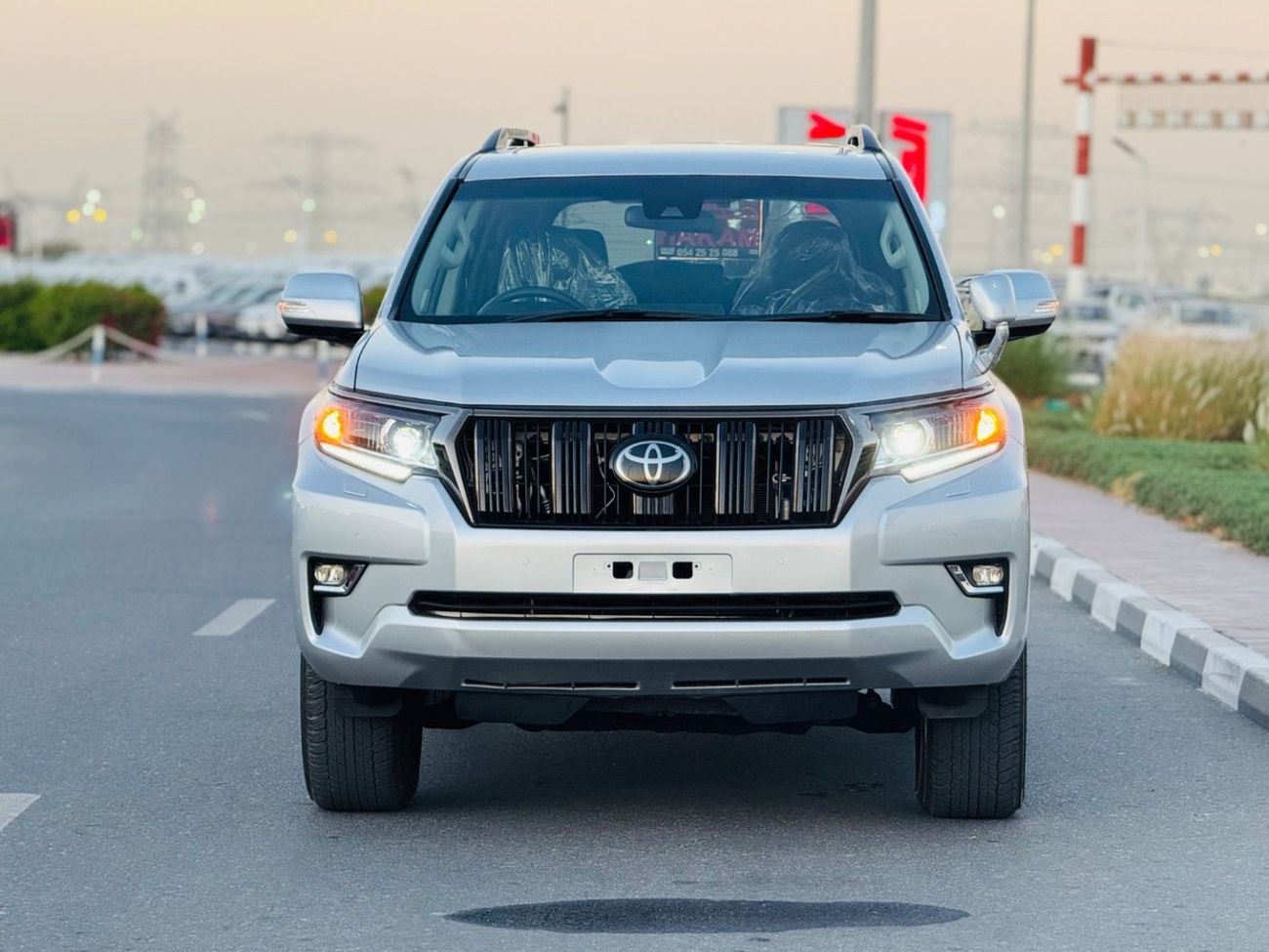 تويوتا برادو Toyota prado 2023 diesel silver RHD