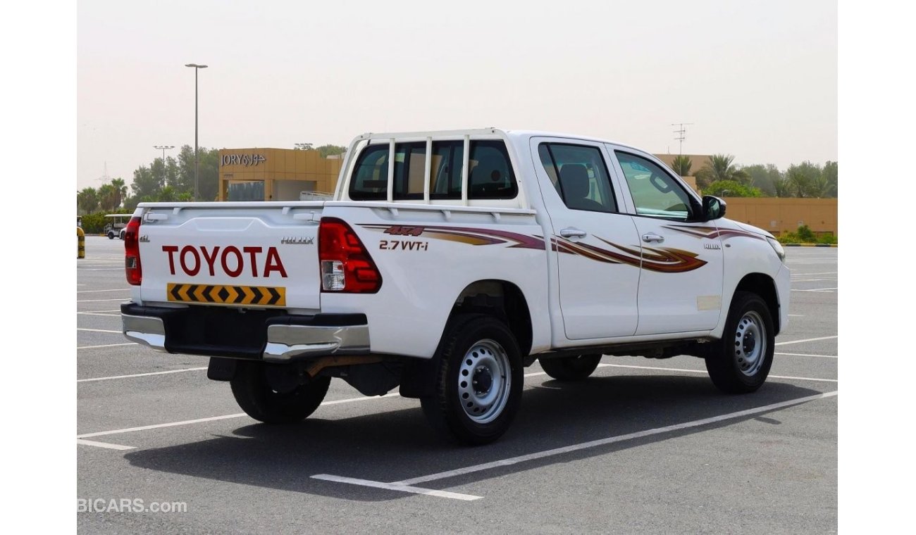 Toyota Hilux GL | 4x4 | Automatic Transmission | 2.7L Petrol | Perfect Condition | GCC