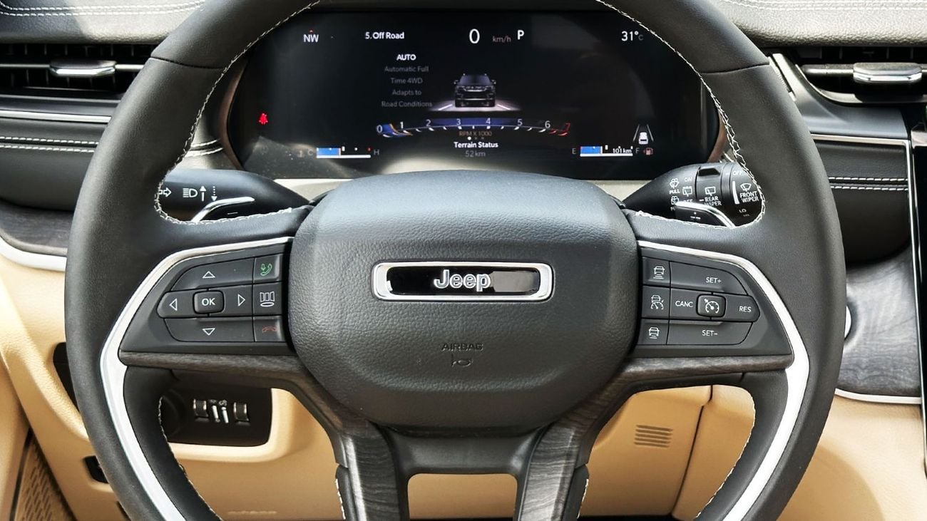 Jeep Grand Cherokee Limited 3.6L Limited Plus 5 Seater 3 Years Official Dealer Warranty 3.6L 4WD GCC