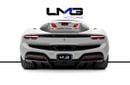 Ferrari 296 GTS CARBON FIBRE FRONT SPOILER | LIFT SYSTEM | COLOURED SPECIAL STITCHING