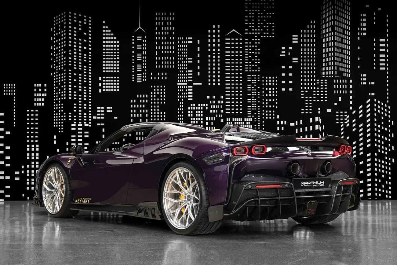 فيراري SF90 سبيدر Ferrari | SF90 SPIDER KEYVANY 1 OF 10 | VIOLA HONG KONG COLOUR
