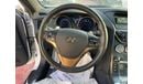 Hyundai Genesis HYUNDAI GENESIS COUPE, 2.0L, WHITE WITH BROWN LEATHER INTERIOR, MODEL 2014 FOR EXPORT
