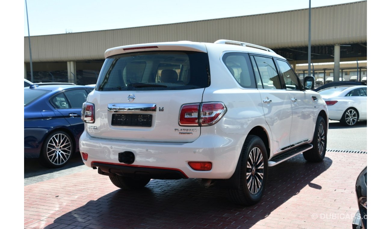 Nissan Patrol Platinum V8 Very Clean GCC 2015