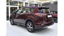 تويوتا راف ٤ EXCELLENT DEAL for our Toyota Rav4 GXR 4WD ( 2017 Model ) in Burgundy Color GCC Specs