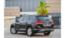 Volkswagen Teramont SEL AWD | 2,526 P.M | 0% Downpayment | Full Option | Full Volkswagen History!