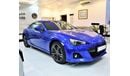 Subaru BRZ ORIGINAL PAINT ( صبغ وكاله ) FULL SERVICE HISTORY Subaru BRZ 2016 Model!! in Blue Color! GCC Specs
