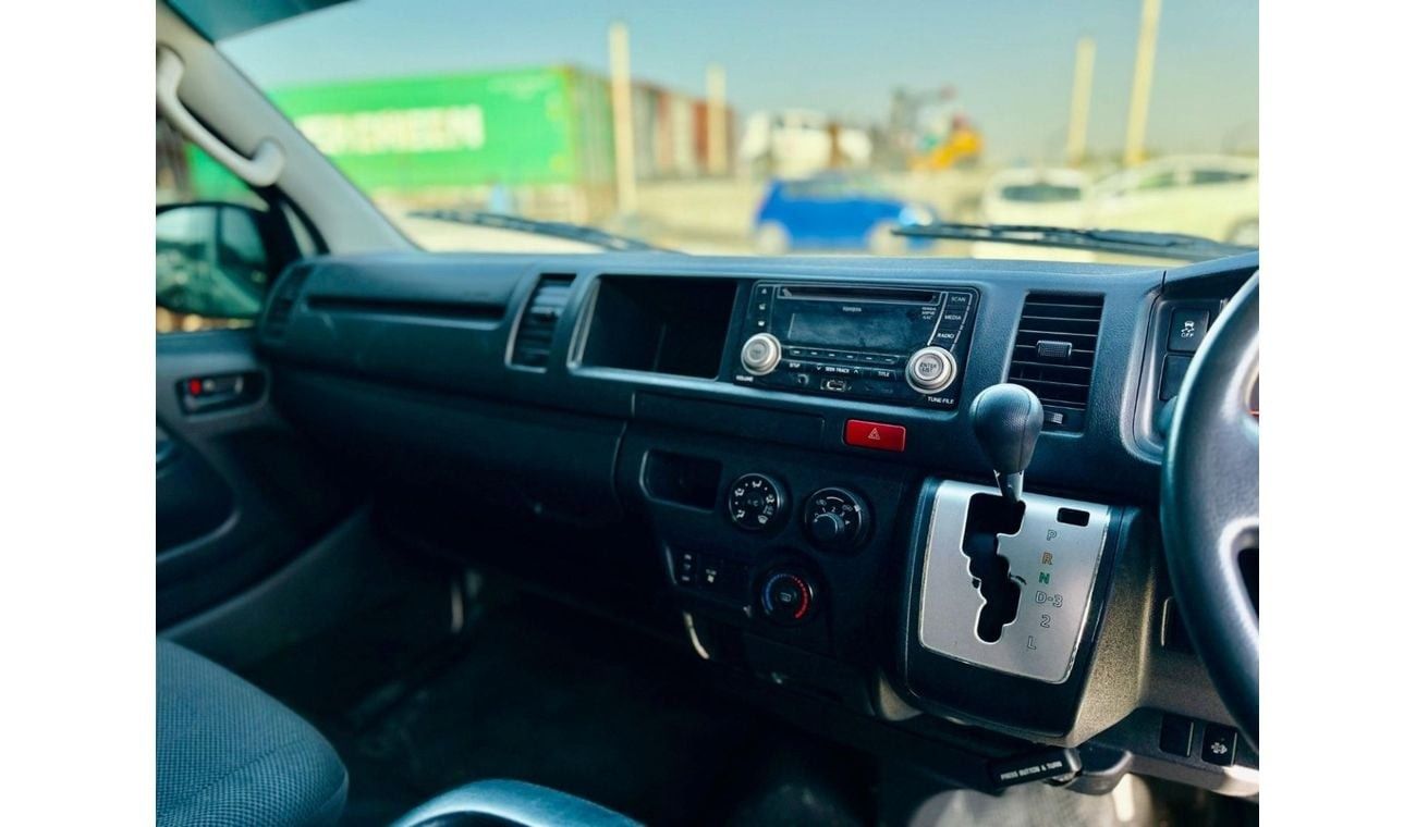 Toyota Hiace GOOD CONDITION | RHD | 3.0L DIESEL ENGINE | 2018 MODEL | (AT) 14 SEATERS | 2WD |  JFT0242