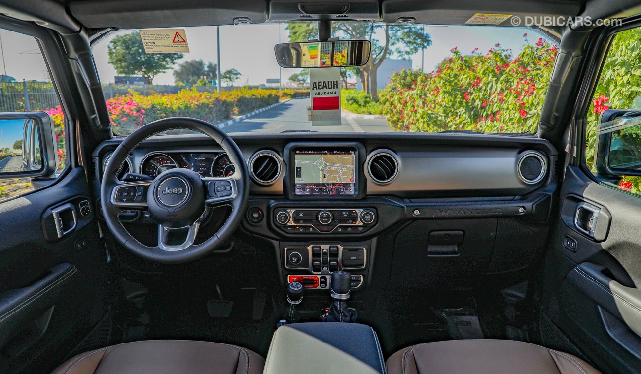 Jeep Wrangler UNLIMITED RUBICON 2021 V6 3.6L W/ 3 Yrs or 60K km Warranty @ Trading Enterprises