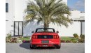 Ford Mustang V6 Convertable - Roush Exhaust - GCC - AED 1,743 Per Month - 0% DP