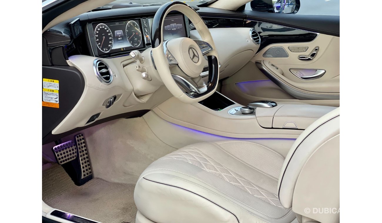 مرسيدس بنز S 550 كوبيه S550 Coupe AMG Package 6 Buttons Full Option