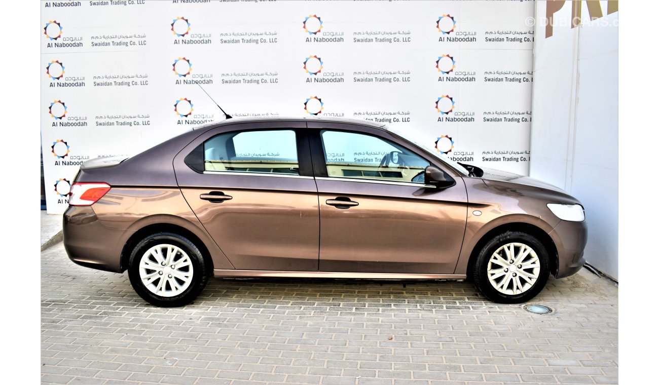 Peugeot 301 1.6L ALLURE 2016 MODEL GCC SPECS