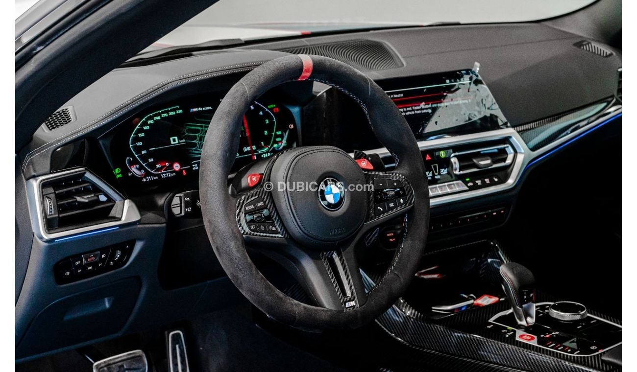 بي أم دبليو M4 2023 BMW M4 CSL, 2027 BMW Warranty + Service Contract, As New Condition, GCC