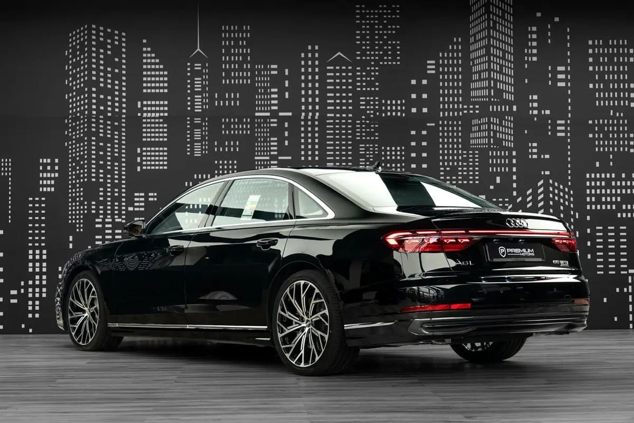 أودي A8 AUDI | A8L QUATTRO 55 | 2026 | GCC SPECS DEALER WARRANTY + SERVICE CONTRACT. Full self-driving capab