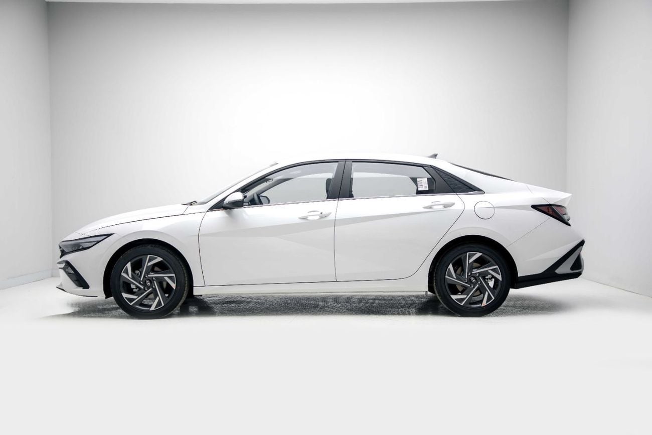 Hyundai Elantra GLX 1.5L - White Inside Black | Export Only