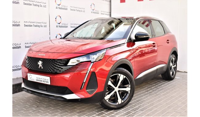Peugeot 3008 AED 2448 PM | 1.6L GT GCC AGENCY WARRANTY UP TO 2027 OR 100000KM