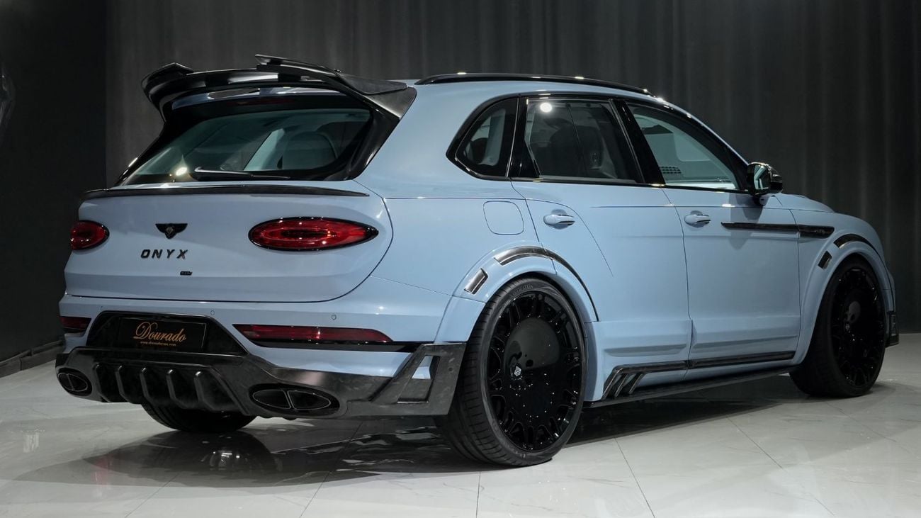 بنتلي بينتايجا S |  LIMITED OFFER  | ONYX CONCEPT | 1 OF 5 | LIMITED-EDITION | 3-YEAR WARRANTY AND SERVICE