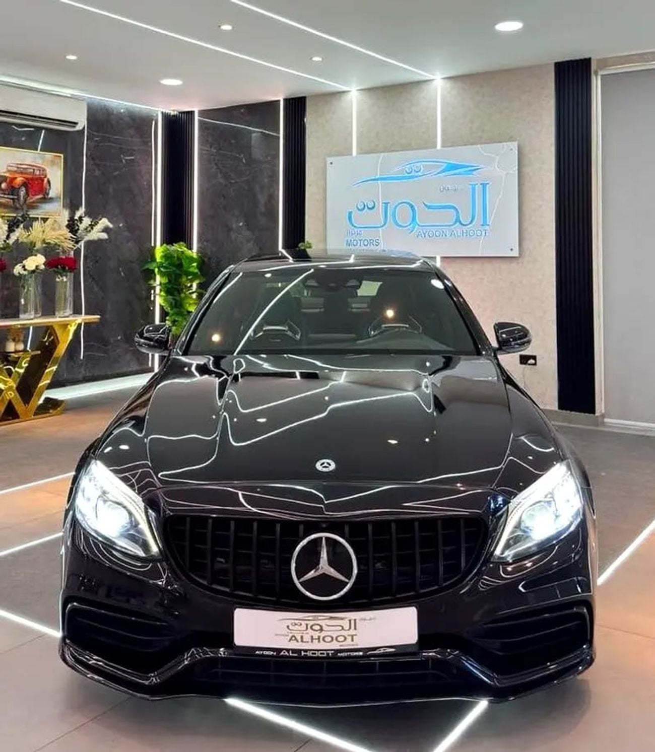 مرسيدس بنز C 63 S ELITE AMG SPECIAL MERCEDES C63S V8 || GCC || TOP OPTIONS || FORGED CARBON FIBER || RADAR LANE ASSIST