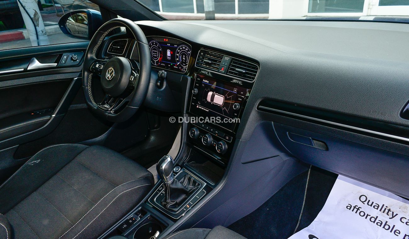 Volkswagen Golf R 2018 GCC Agency Warranty & Service history