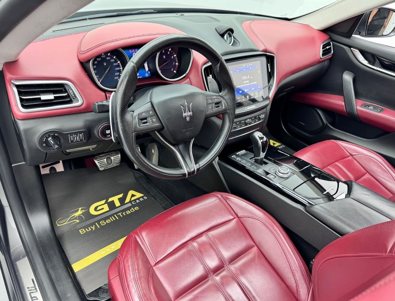 مازيراتي جيبلي S Q4 3.0L (410 HP) 2017 Maserati Ghibli S Q4, Full Service History, Excellent Condition, Low Km, GCC