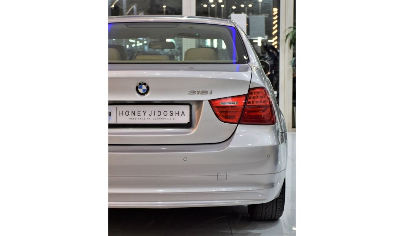 BMW 316i EXCELLENT DEAL for our BMW 316i 1.6L ( 2011 Model! ) in Silver Color! GCC Specs