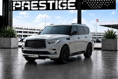 إنفينيتي QX80 LUXURY GCC 2019 Nardo Grey Unique Interior Design by MBS