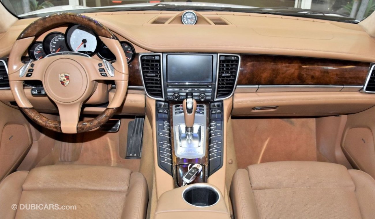 Porsche Panamera EXCELLENT DEAL for our Porsche Panamera 4S ( 2011 Model ) in White Color GCC Specs
