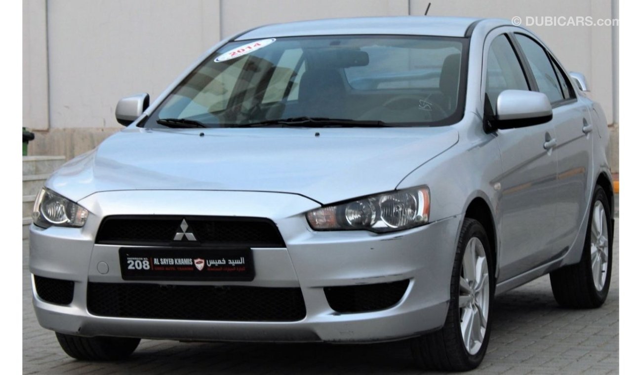 Mitsubishi Lancer Mitsubishi Lancer 2014 GCC, in excellent condition, without accidents, very clean from inside and ou