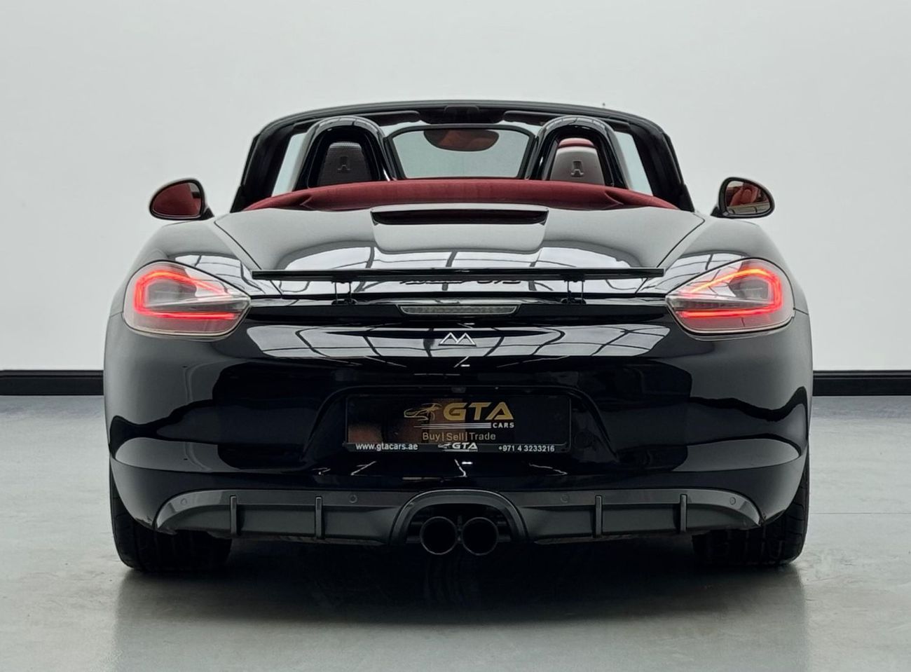 Porsche 718 Boxster GTS 4.0L A/T 2015 Porsche Boxster GTS, Full Service History, GCC