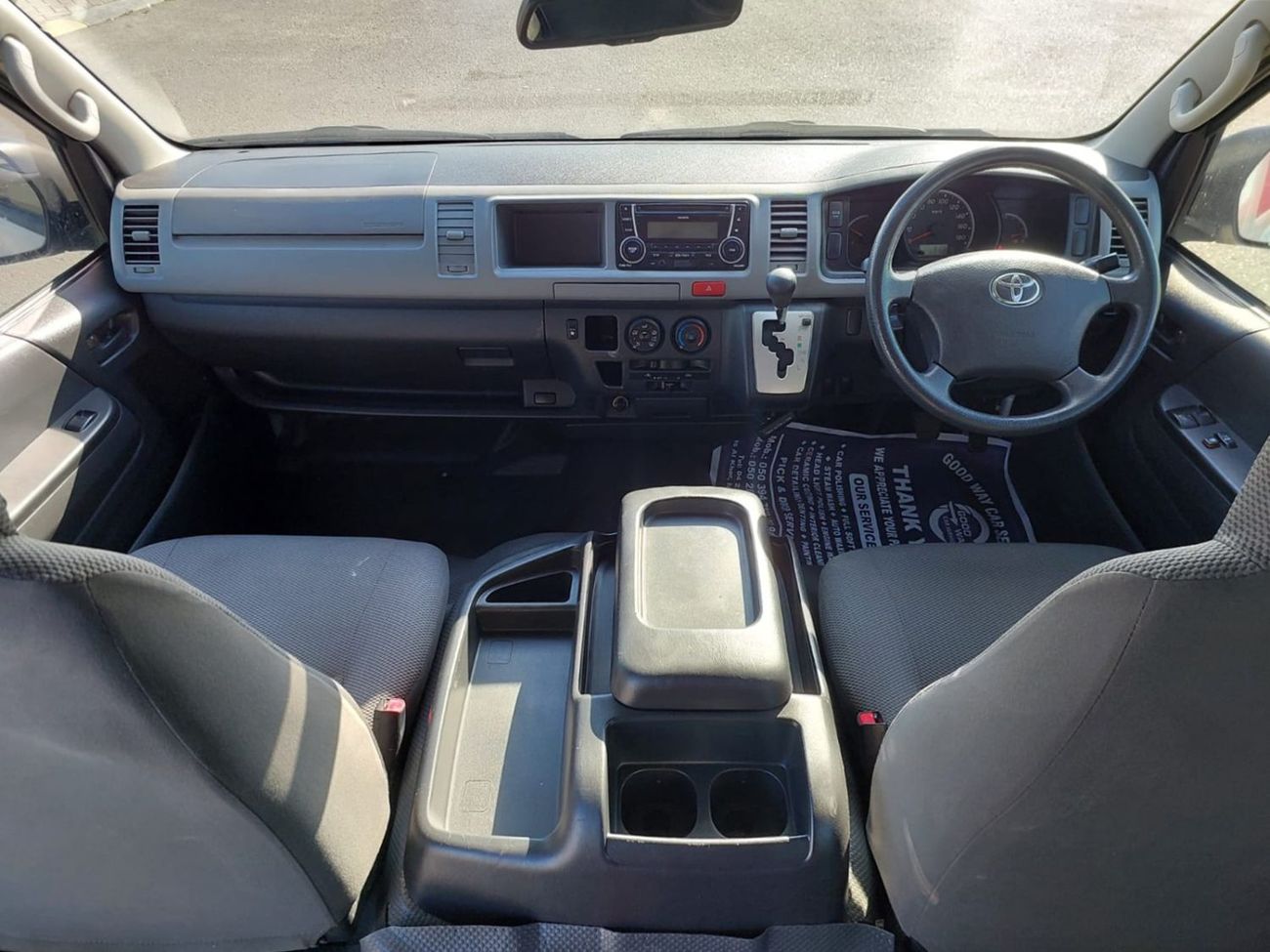 Toyota Hiace TOYOTA HIACE COMMUTER VAN RHD 2012 MODEL 3.0 L DIESEL AUTOMATIC(PM13847)