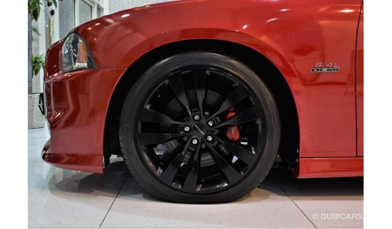 دودج تشارجر EXCELLENT DEAL for our Dodge Charger SRT 6.4L HEMI 2014 Model!! in Red Color! GCC Specs