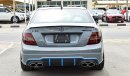 مرسيدس بنز C 63 AMG السيارة بدون حوداث او صباغ مع وجود شهادة  ‏كلين تايتنك