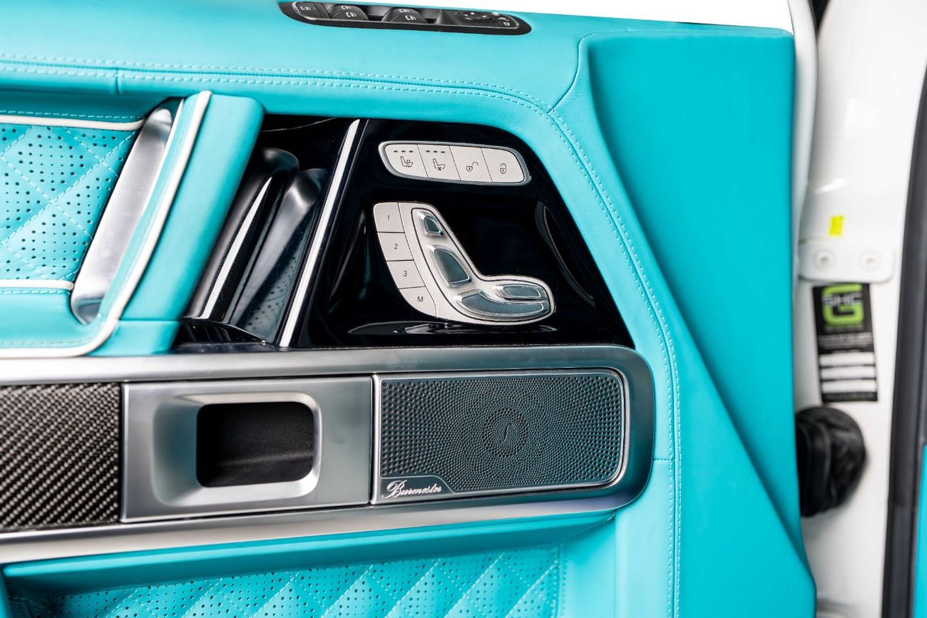 Mercedes-Benz G 63 AMG Std 4.0L 800 Brabus Kit-Tiffany Blue Interior-Exclusive Order-Low Mileage