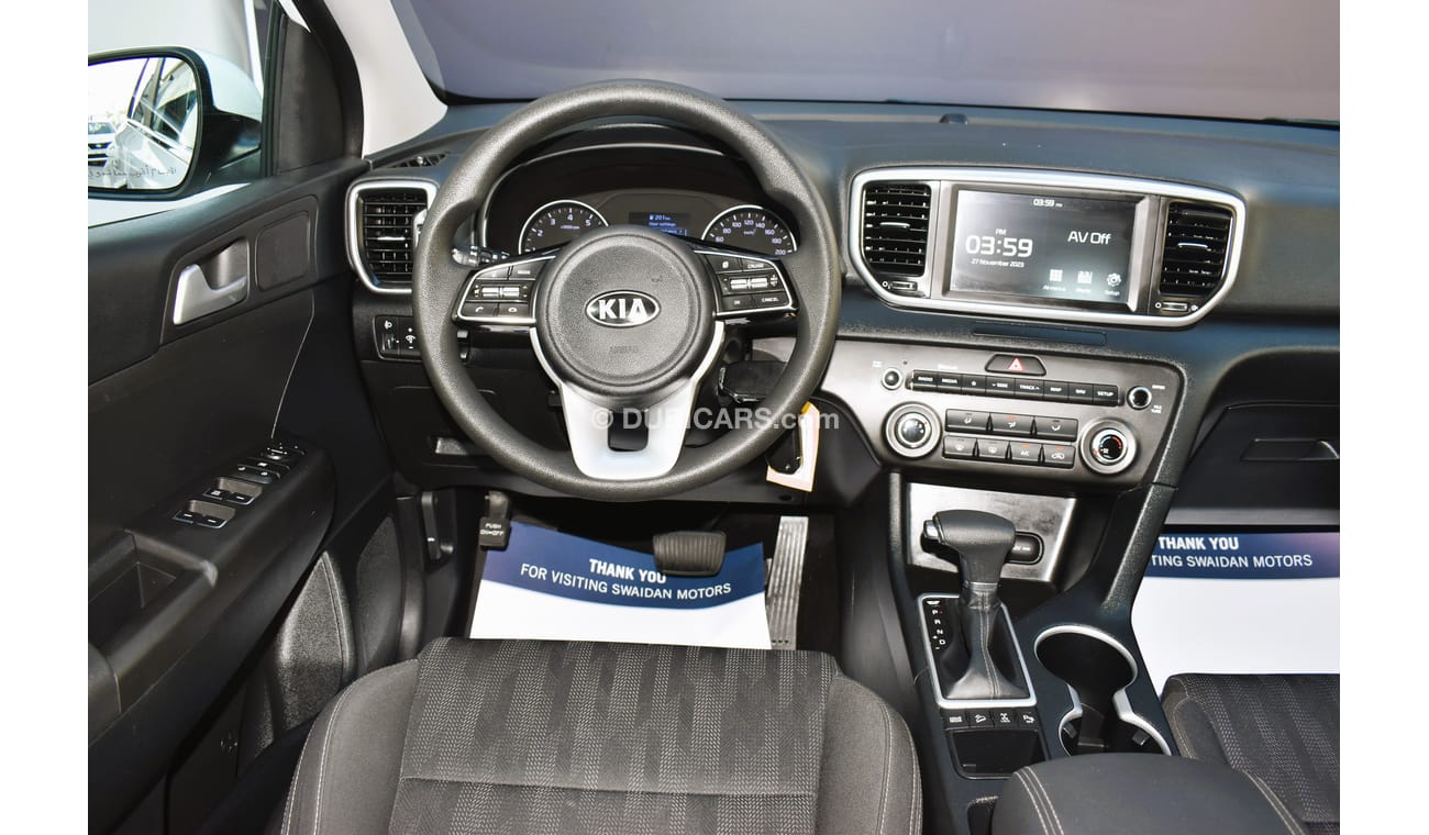كيا سبورتيج AED 1439 PM | 2.4L GDI LX AWD GCC DEALER WARRANTY